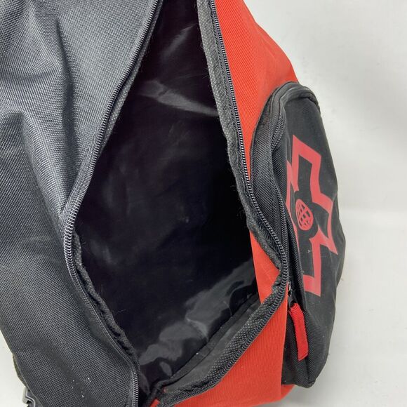 Official X Games One Strap Crossbody Backpack Red Black - Picture 4 of 7